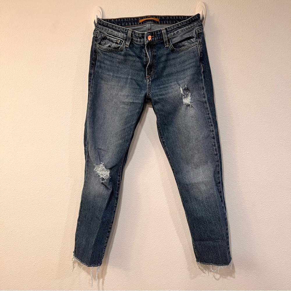 Joe’s Women’s Jeans The Lara Ankle Cigarette Cut Size 28 Regular Medium Wash